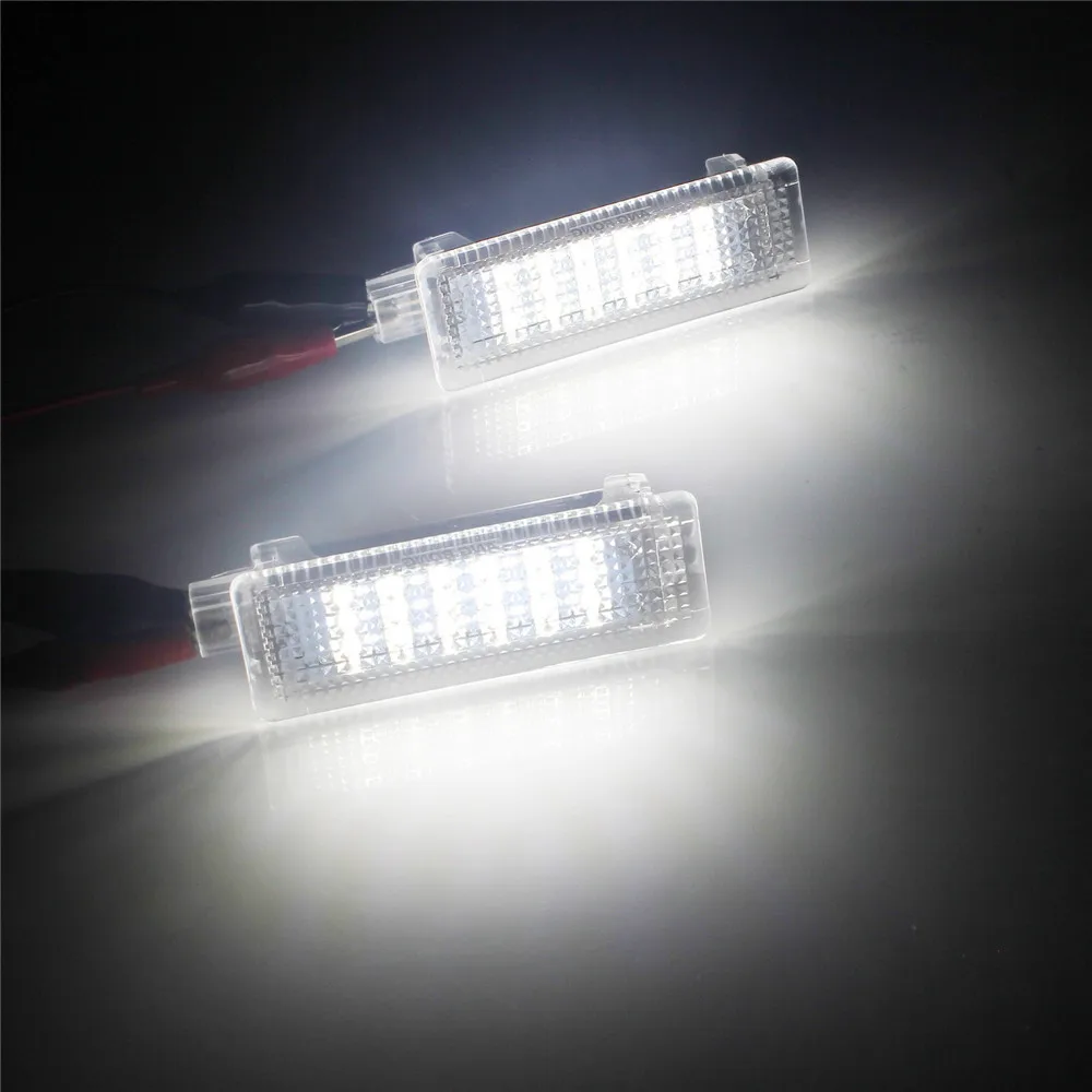 ANGRONG 18 SMD белые светодиодные с Canbus ног любезно дверь багажника светильник для BMW E81