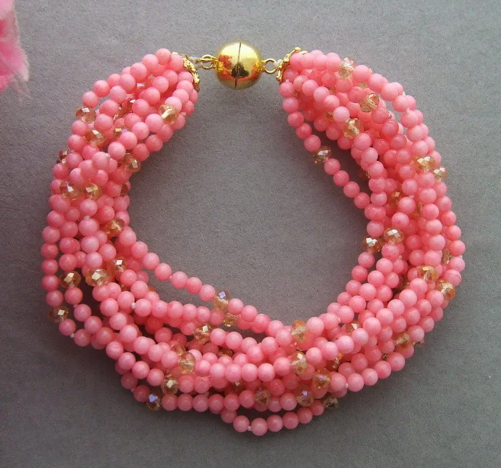 Горячая продажа благородный-бесплатная доставка&gt @ 12Strds коралловый и