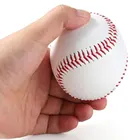 Высококачественные бейсбольные мячи ручной работы из ПВХ верхняя Резина внутренняя стандартная мяч для Софтбола тренировочные магнитные бейсбольные мячи