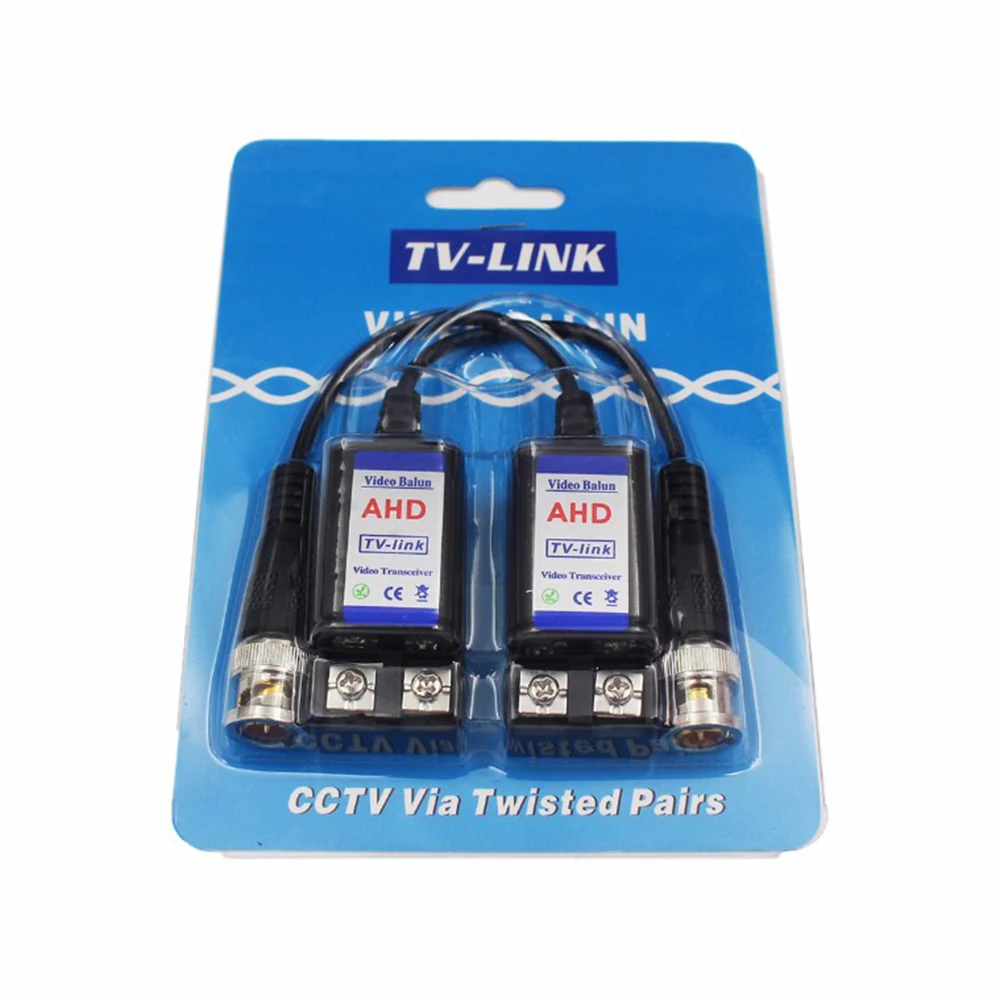5 пар высококачественных витых для TV Link CC Video Balun HDCVI AHD HD I CVBS|balun video|balun hdbalun cctv |