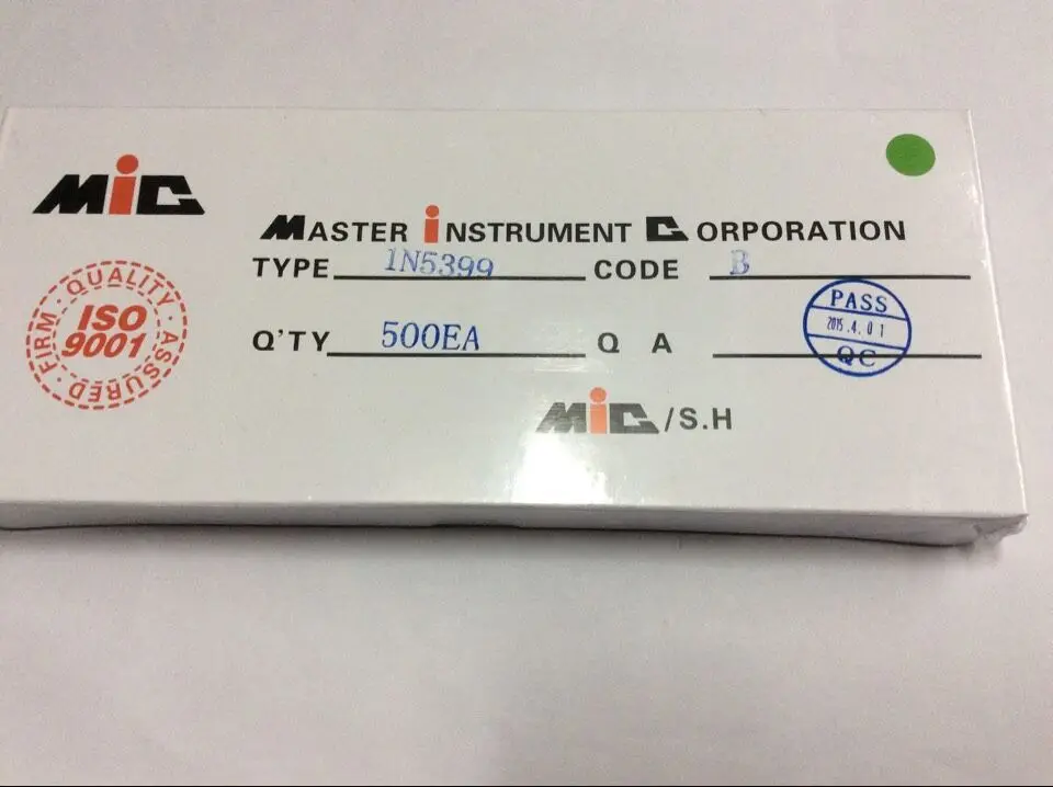 500 шт./кор. Новый микрофон 1N5399 1N 5399 IN5399 диодный выпрямитель 1.5A 1000V DO 41|diode in5399|diode