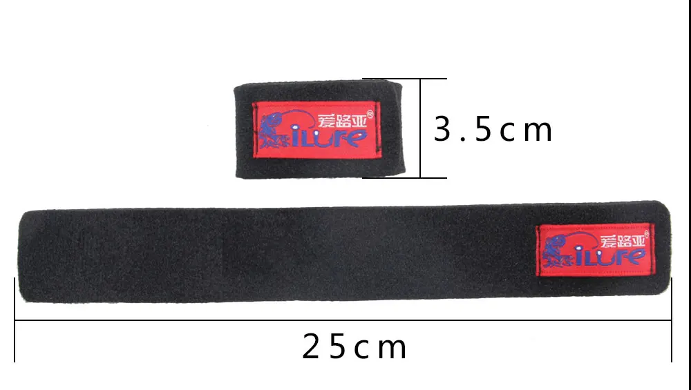 2 шт. Удочка ремень стержень галстук вешалка рыболовные снасти удочка обертка