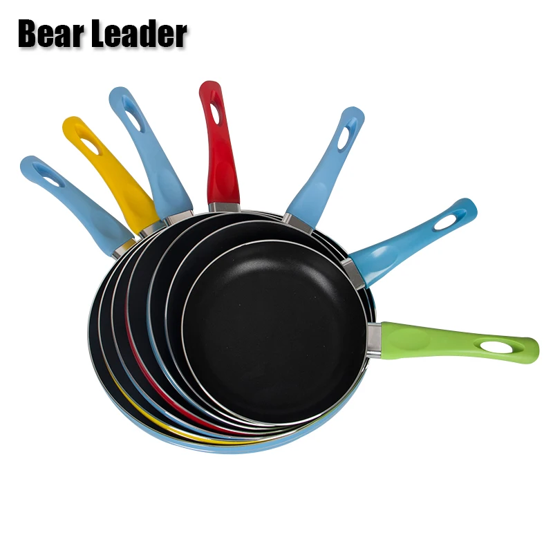 Bear Leader 18 см 20 22 24 26 сковороды с антипригарным покрытием без крышки для кастрюли