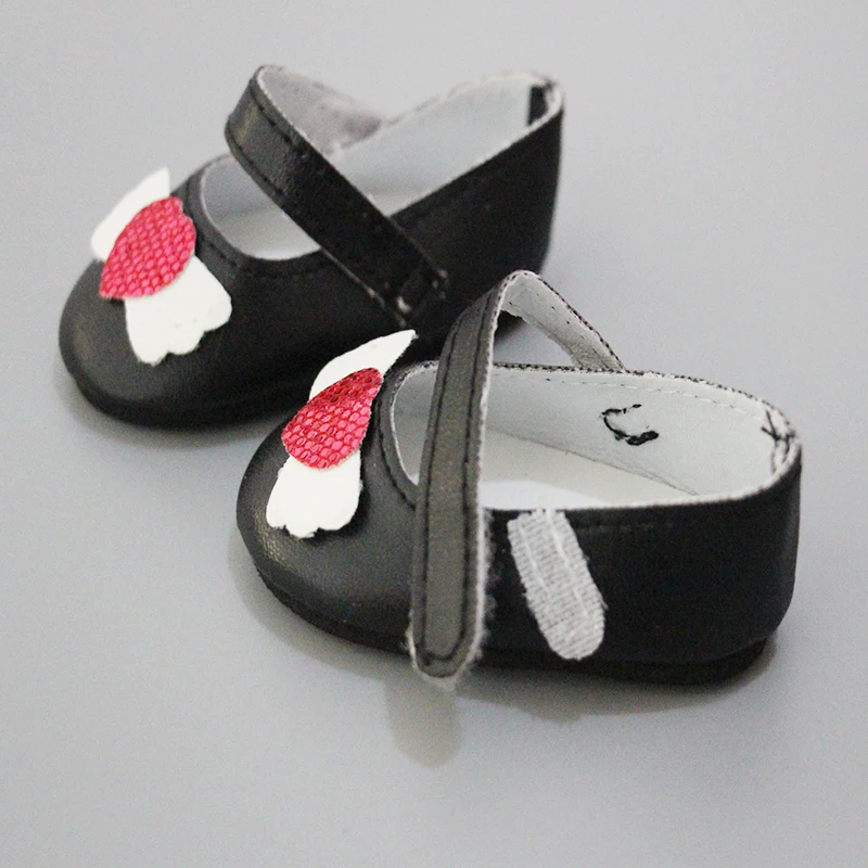 Обувь для кукол блестящая обувь в форме сердца 18 дюймов американская кукла