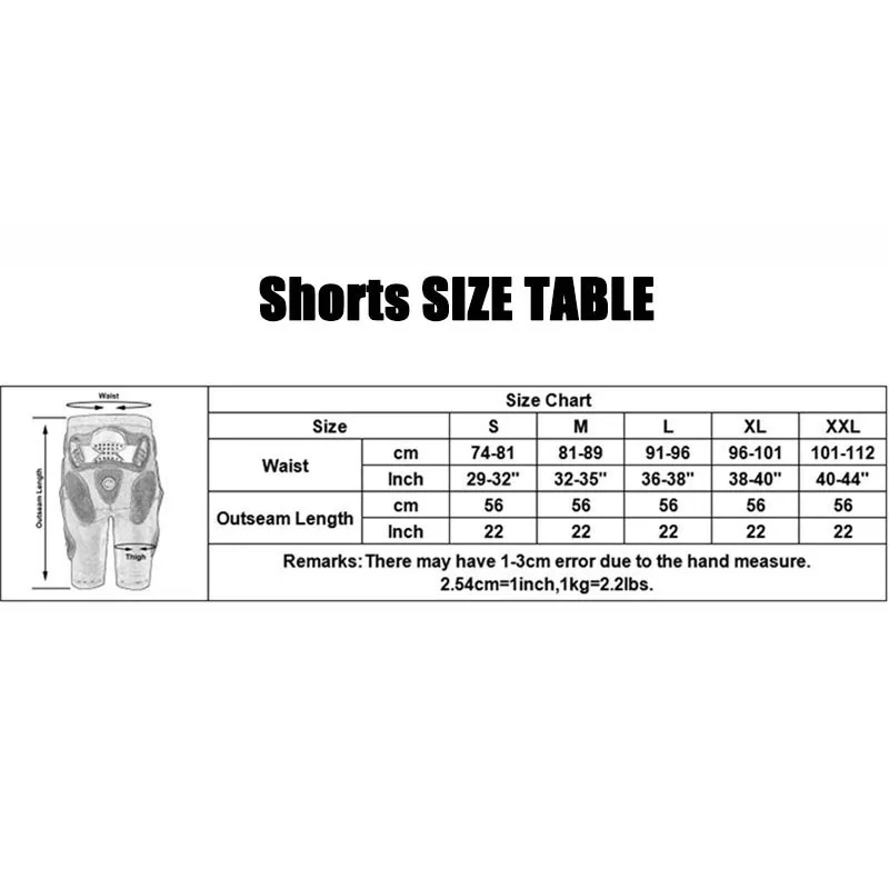 

Motorcycle Skiing Speed Racing Shorts Protective Scooter Moto armor turtle Shorts Skating Knee pads Motorcycle Parkour Kneepads