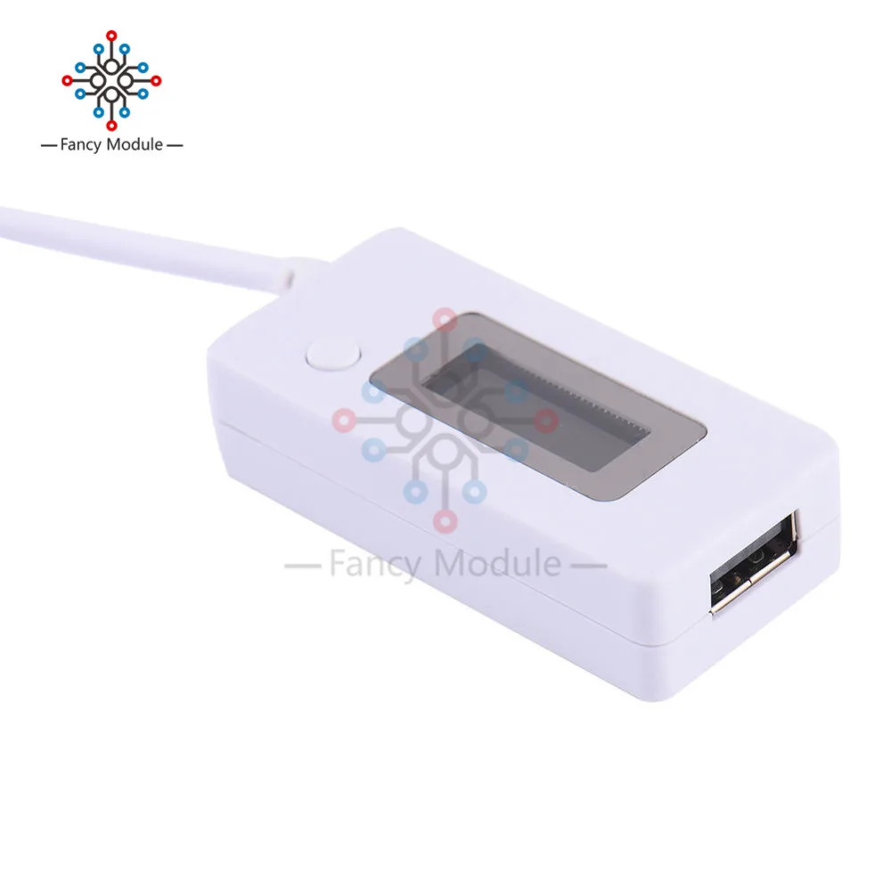 ЖК дисплей USB детектор Вольтметр Амперметр для мобильного зарядного устройства