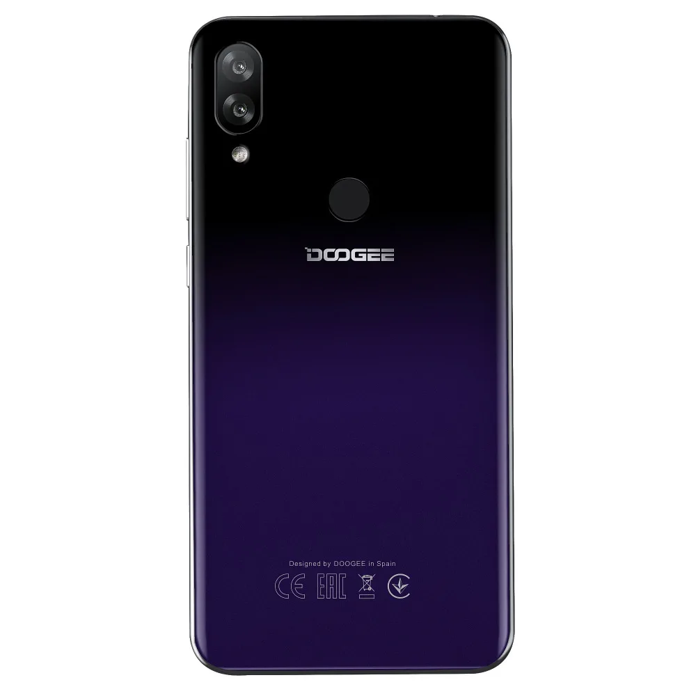 DOOGEE N10 5.84inch FHD+ 19:9 Display 3GB+32GB SC9863A Octa Core Android 8.1 Dual 16.0MP 3360mAh Smartphone Mobile Phone Мобильные