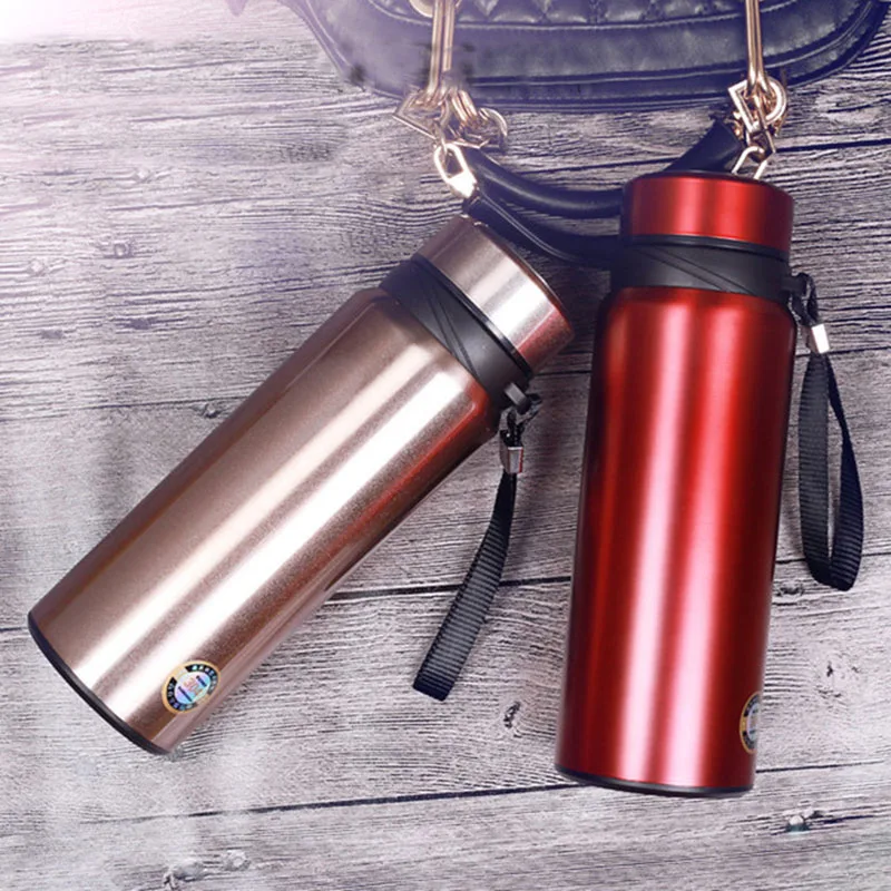 Термокружка Transhome 750 мл термосы для путешествий из нержавеющей стали бутылка воды