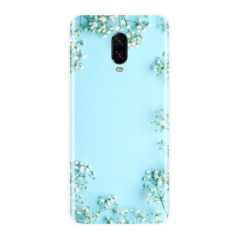 No.5 Мягкий чехол для телефона One Plus, 6, 6 T, 5, 5, 3, 3 T, розовая Силиконовая задняя крышка с цветочным рисунком розы для OnePlus, 6, 6 T, 5, 5, 3, 3 T, чехол - Цвет: No.5