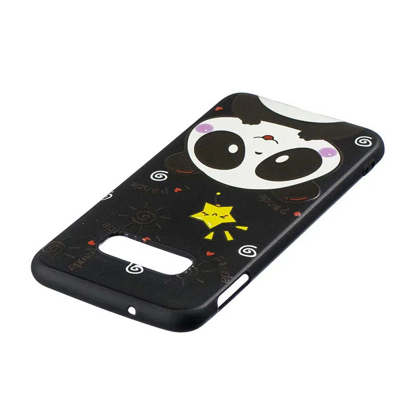 HEMASOLY Case For Samsung S10 Lite Soft TPU Galaxy Plus Silicone Relif Painted Back Cover |