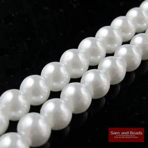 Бесплатная доставка 100 шт круглый шар россыпью Стеклянный Жемчуг отверстие