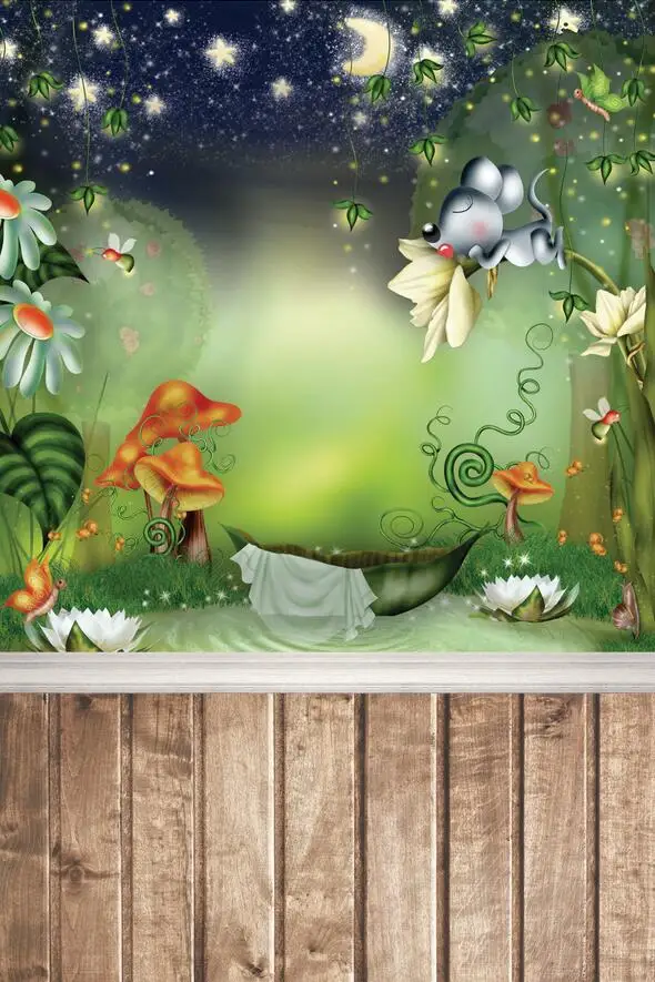 LIFE MAGIC BOX Виниловый фон для фотосъемки в стране чудес фоны новорожденных фотозона