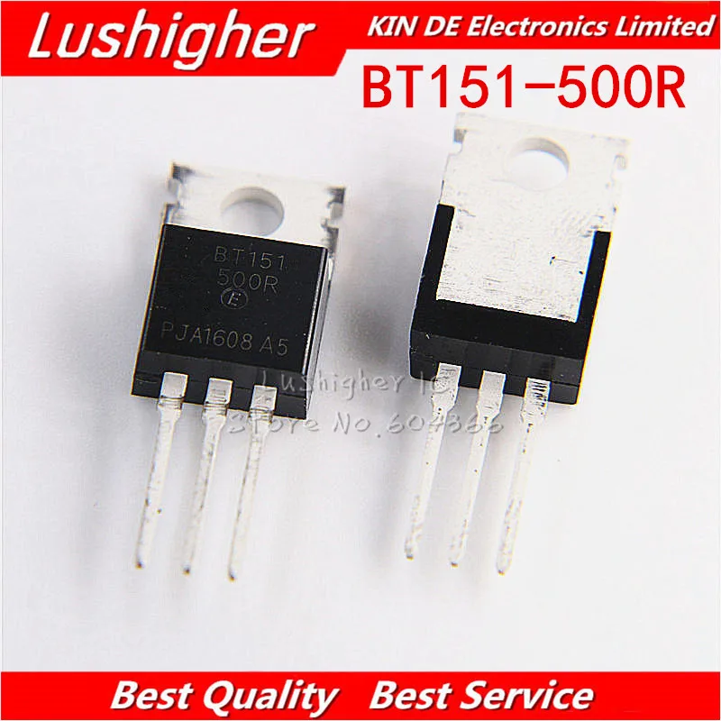 Новинка оригинал 100 шт. Φ TO 220 TO220 BT151 500R|shipping free|10 pcs |