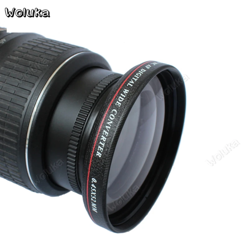 Цифровой широкоугольный конвертер x0 45 Сверхтонкий объектив C/N DSLR камера
