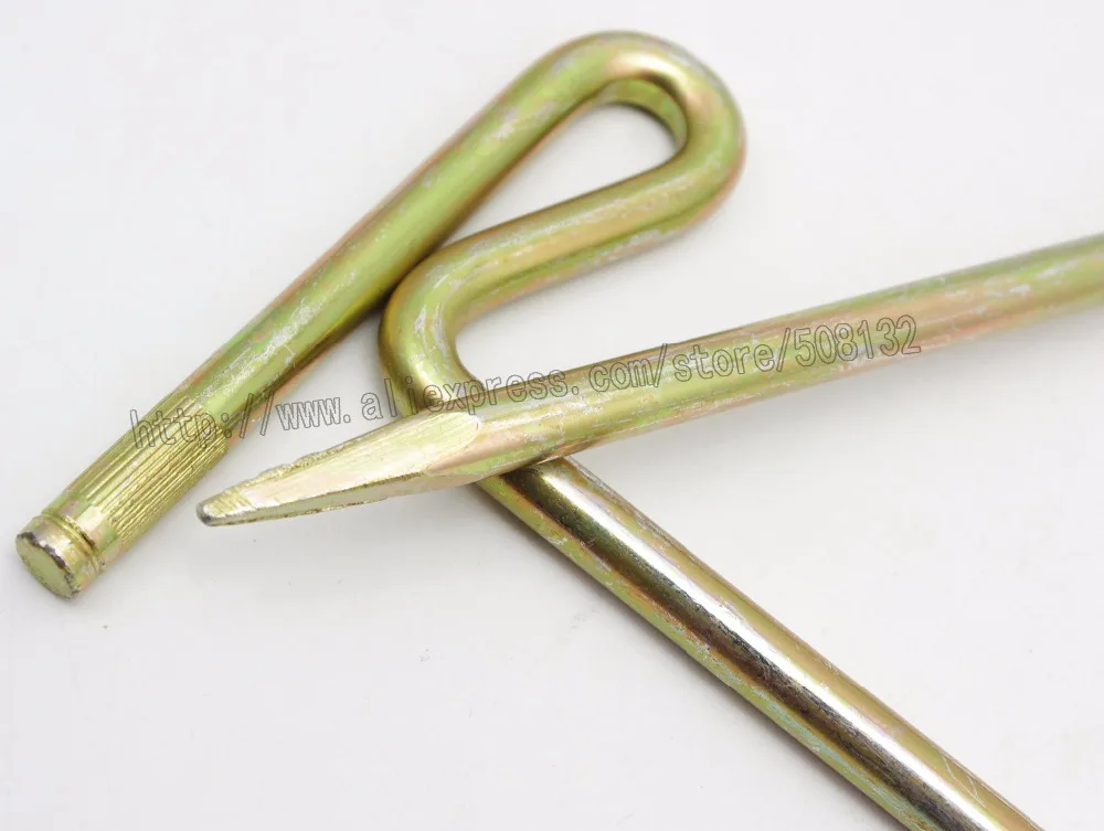 Тестовый свинец + земной гвоздь для земельного сопротивления тестовый