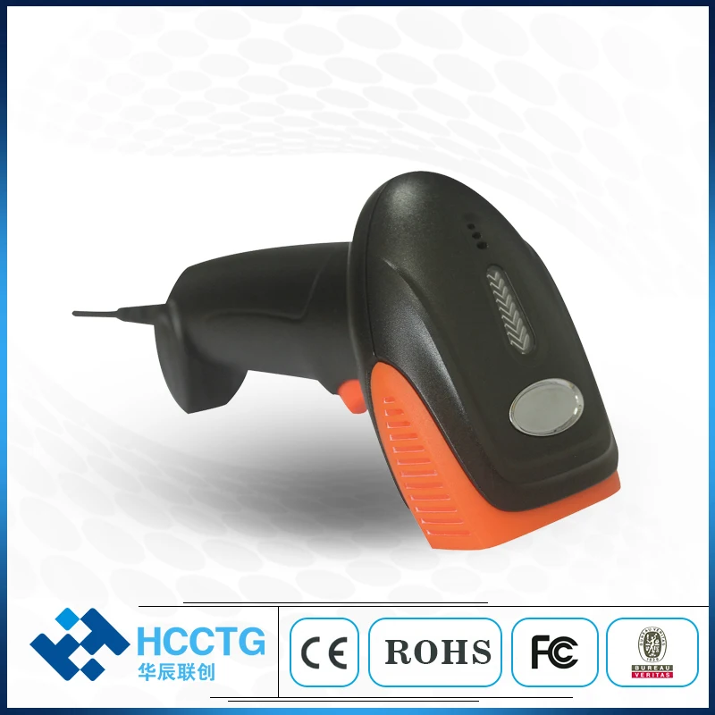 Дешевый проводной ручной CMOS 2D сканер штрих-кода Auto Sense USB RS232 |