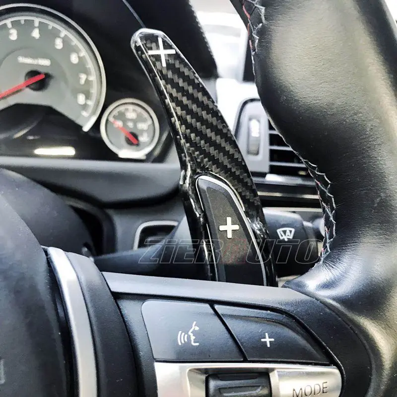 Удлинитель переключателя передач на руль из углеродного волокна для BMW M2 M3 M4 M5 M6 X5M
