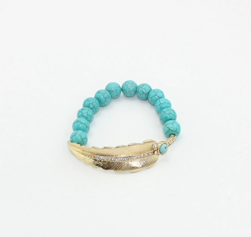 2016 новинка модные ювелирные изделия с кристаллами лист эластичная линия браслет