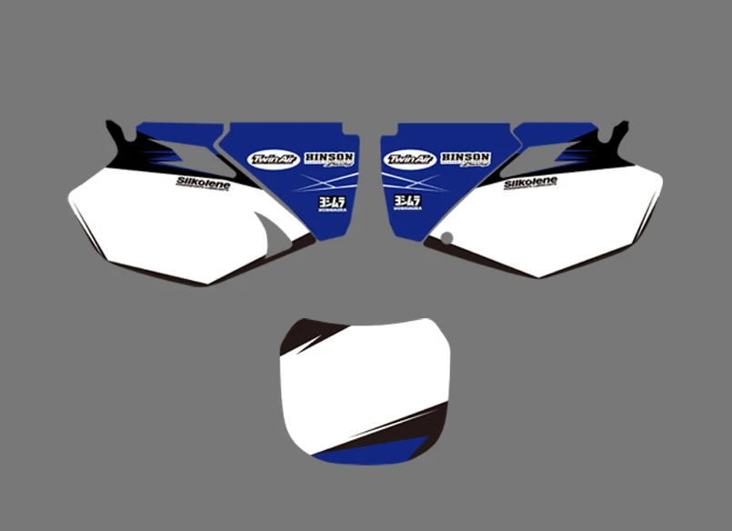 Графические и Фоновые наклейки наборы для Yamaha YZ250F YZ450F YZF250 YZF450 2003 2004 2005 YZ 250F 450F YZF 250