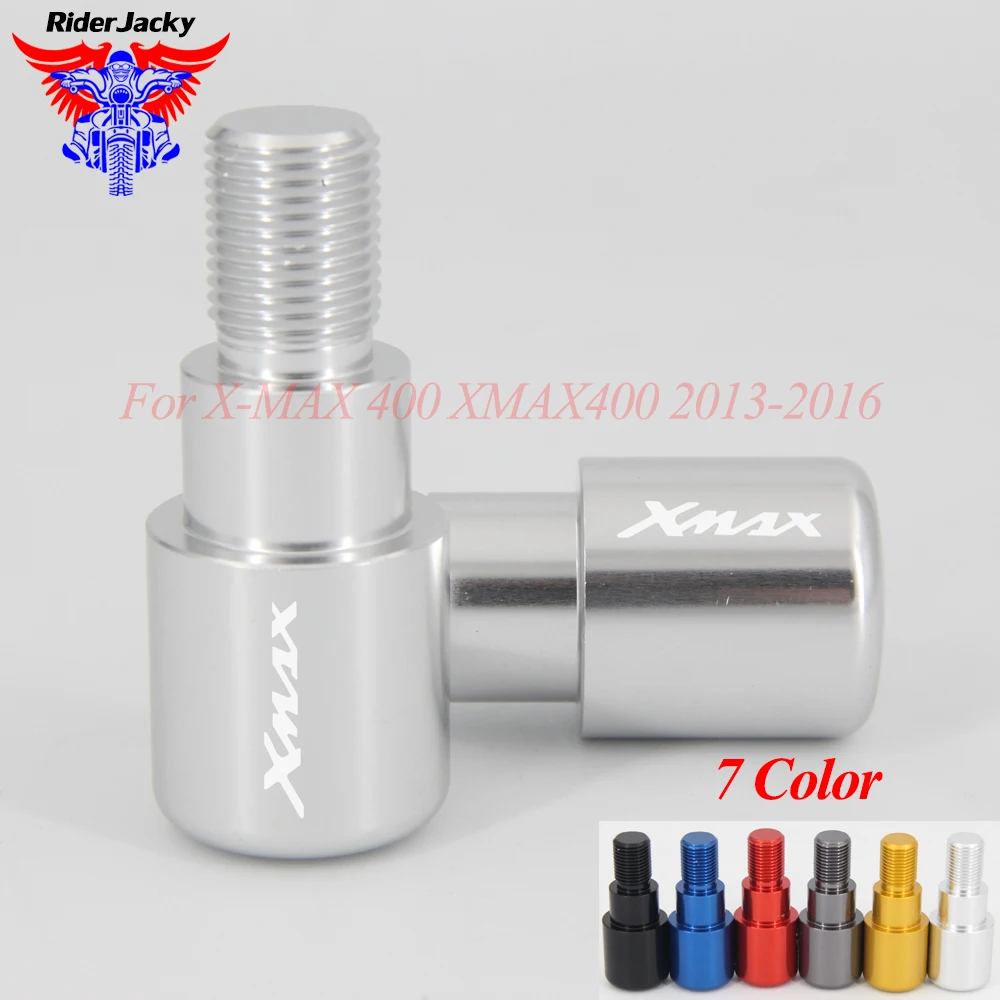 Алюминиевые наконечники руля мотоцикла CNC для Yamaha X MAX 400 XMAX400 2013 2016 2015 2014|Ручки