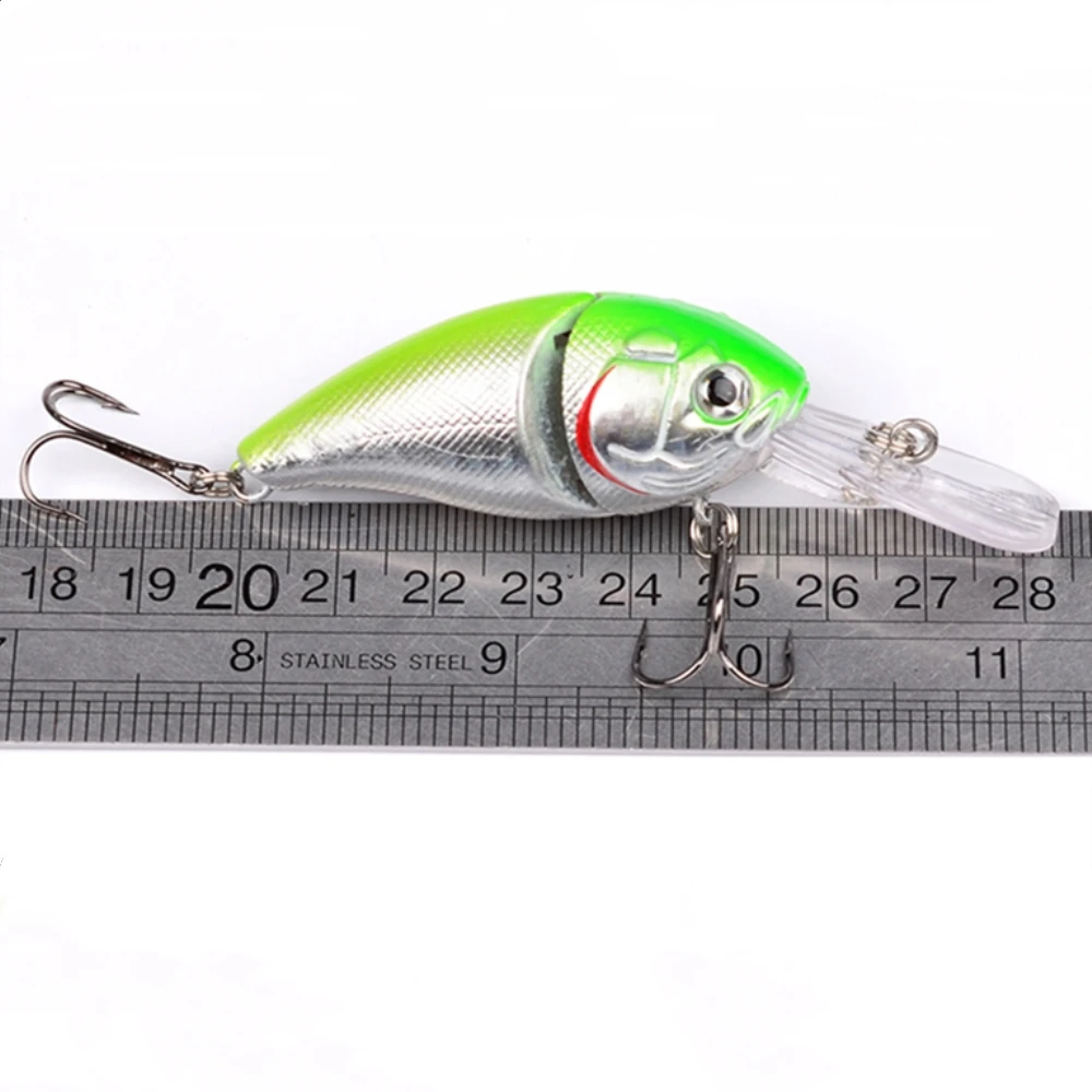 Приманка рыболовные приманки 8,5 cm 14g 2 сегмент искусственные жесткая наживка Воблер для бас Щука Джеркбейт Троллинг приманка для ловли карпа