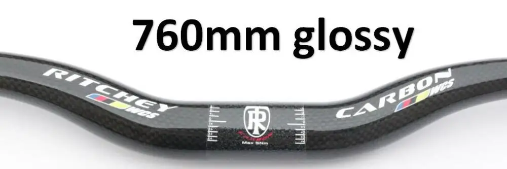 glossy 3K карбоновый комплект рулей для велосипеда MTB велосипед подъем/плоский руль и вынос и карбоновый Подседельный штырь велосипедные запчасти для горного и дорожного велосипеда XXX - Цвет: glossy
