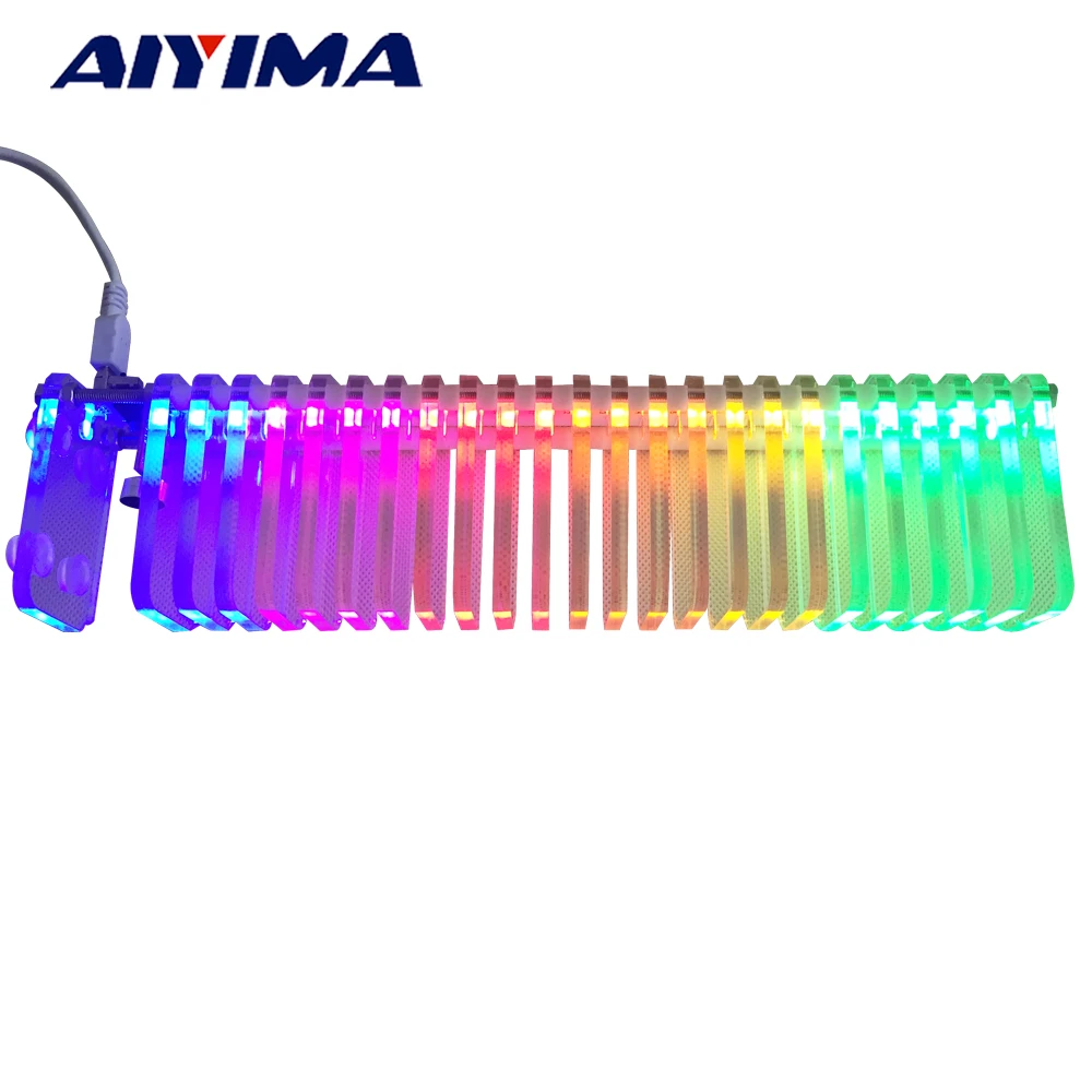 AIYIMA KS25 измеритель уровня звука VU Meter Crystal звуковая колонка светодиодный ка LED