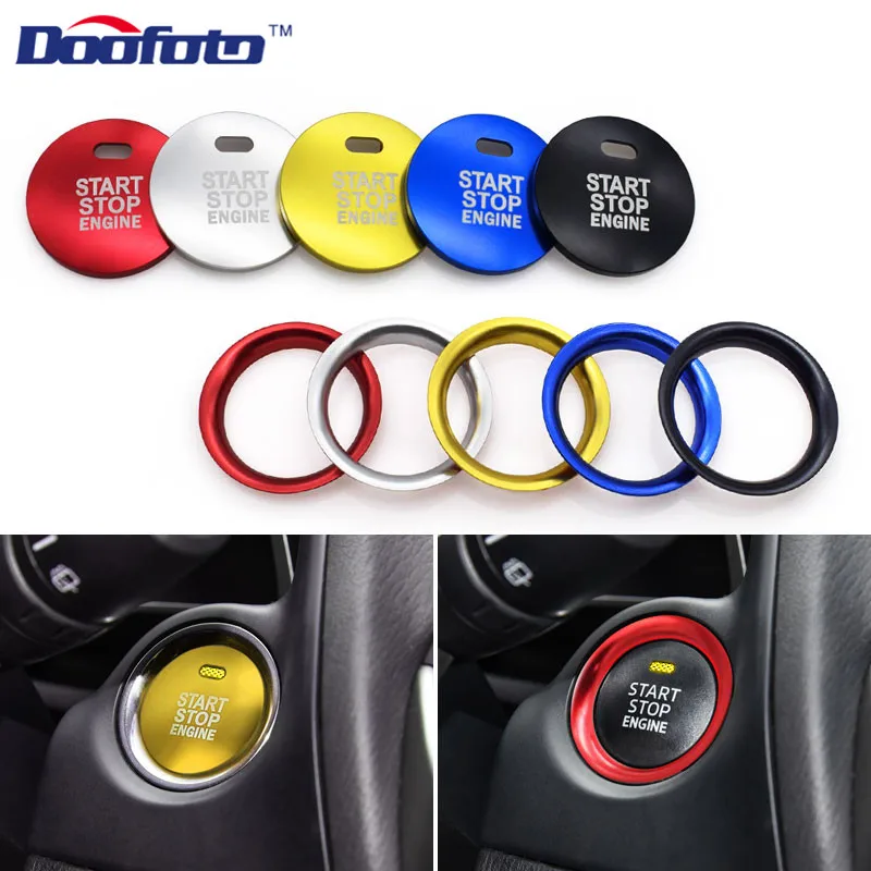 Doofoto автомобильный Стайлинг пусковое кольцо для двигателя Mazda 3 BM BN 6 GJ1 GL Gt1 CX4 CX3 M3 M6
