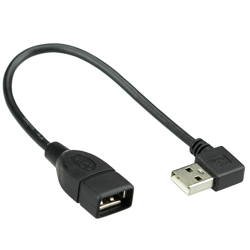 10 см 20 см USB 2,0 A кабель-Удлинительный адаптер для мужчин и женщин