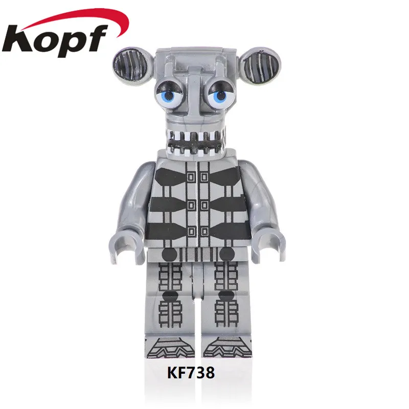 KF734 20 шт мультфильм Пять ночей у Фредди баллонбой Фокси Золотой Фредди строительные блоки фигурки подарок игрушки для детей - Цвет: KF738  20pcs No Box