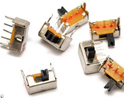 10 шт. SK 12D07VG4 2 положения 1P2T PCB панель угол горизонтальный скользящий выключатель