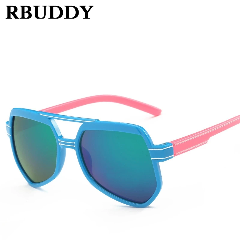 Rbuddy поляризованные Зеркало детские солнцезащитные очки для мальчиков и девочек