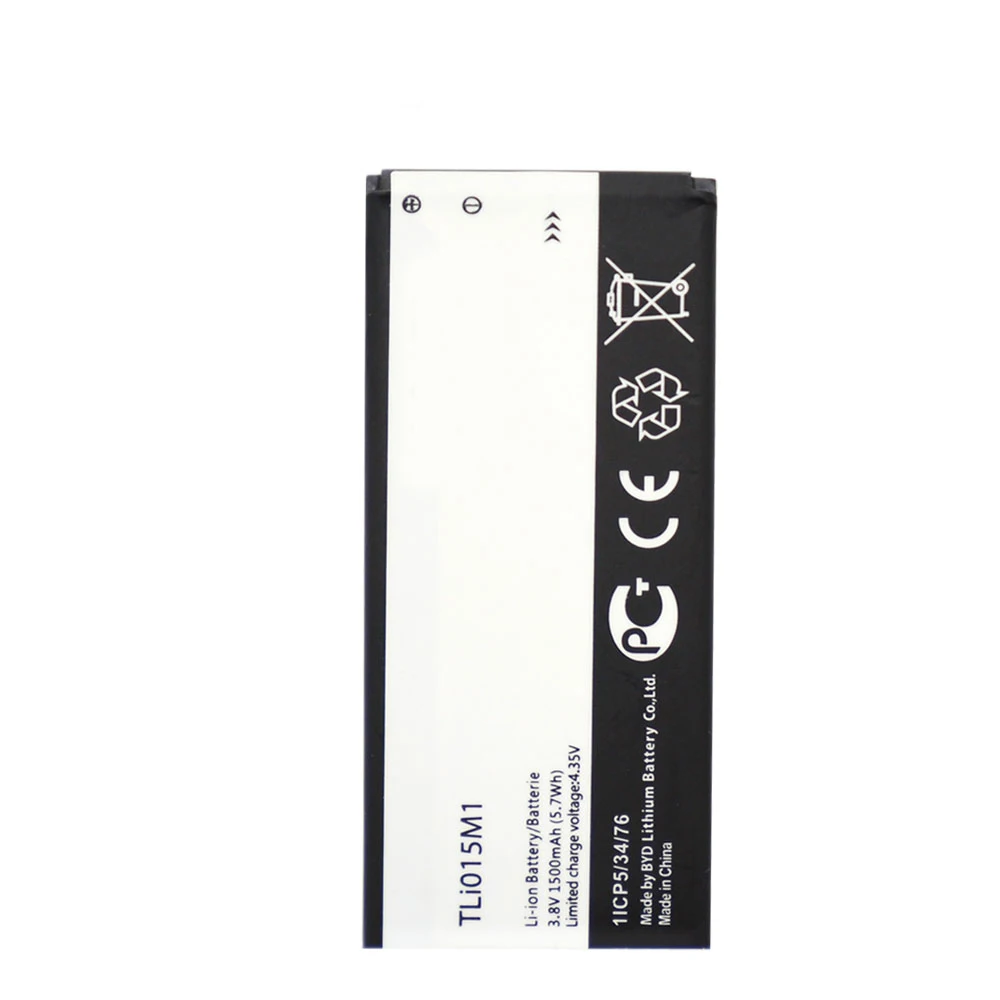 TLi015M1 Replacement Battery for Alcatel One touch Pixi 4 4.0 OT-4034A 4034X 4034F 4034D 1500mAh Akku | Мобильные телефоны и