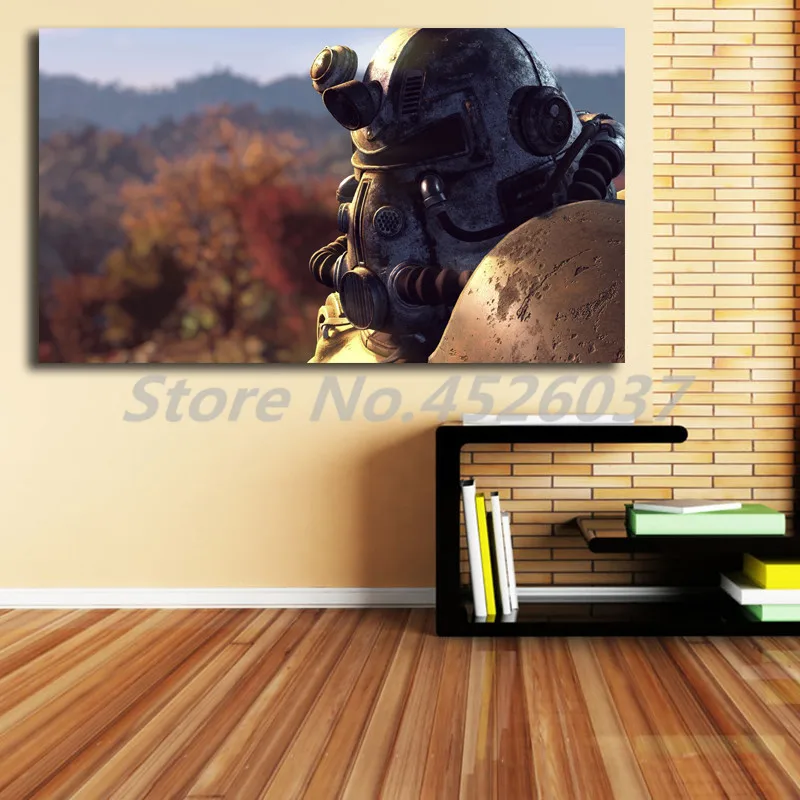 Fallout игровые обои HD настенные художественные плакаты печатные картины для