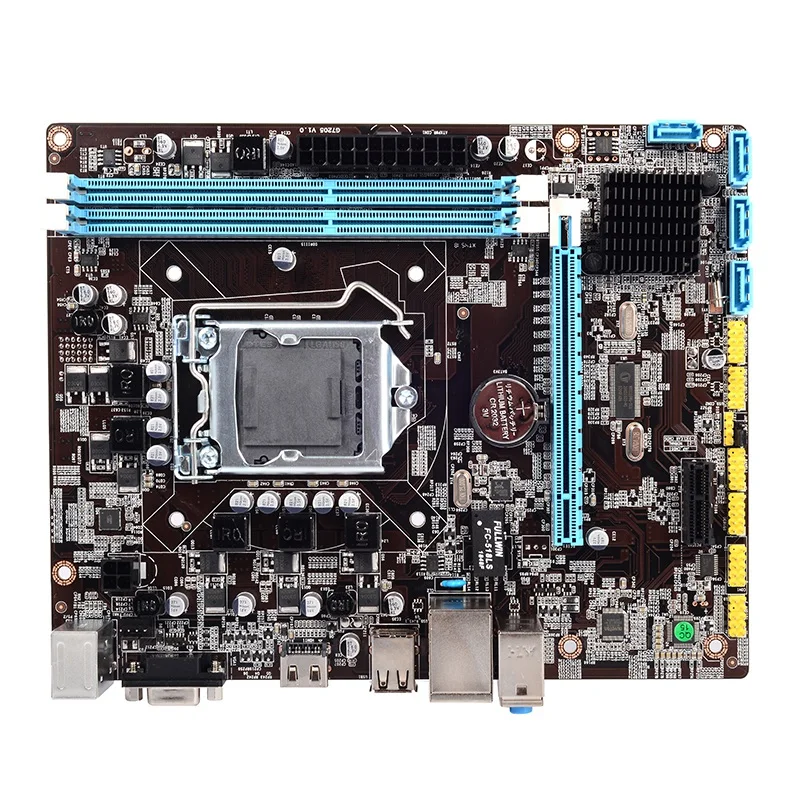 H55 материнская плата новая Lga1156 Ddr3 Sup порты I3 I5 I7 Cpu Pci-Express Usb основная для