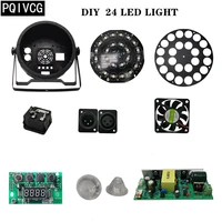 24x12w led par light diy accessories rgbw 4 in 1 24 led lights diy assembly