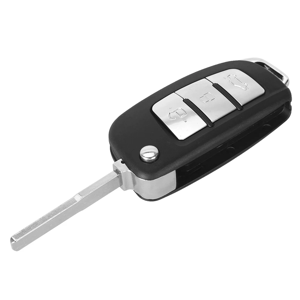 Складной чехол KEYYOU для ключа с дистанционным управлением Ford Fiesta Focus 2 Ecosport Kuga Escape C