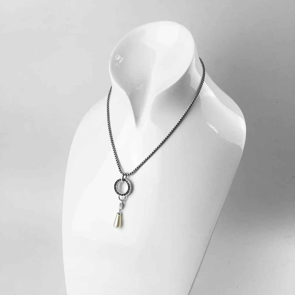 Water Drop Pearl Charms Pendant Fit Diy Bracelet &amp Necklace Making Jewelry 925 Sterling Silver Original Charm For Women Girl | Украшения