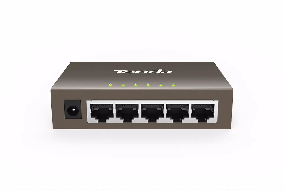 Tenda TEG1005D 5 портов 1000 м гигабитный Ethernet коммутатор, 10/100/1000Mpbs Ethernet сетевые коммутаторы, концентратор LAN, полный дуплексный, Auto MDI/MDIX