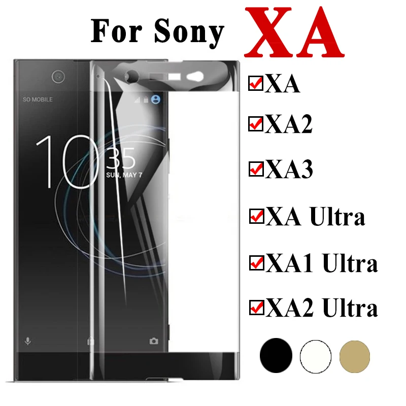 Защитное стекло для sony xperia xa xa1 xa2 xa3 ультразакаленное защитное покрытие ax ax1 ax2 x a 1 2 3 Защитная пленка для экрана