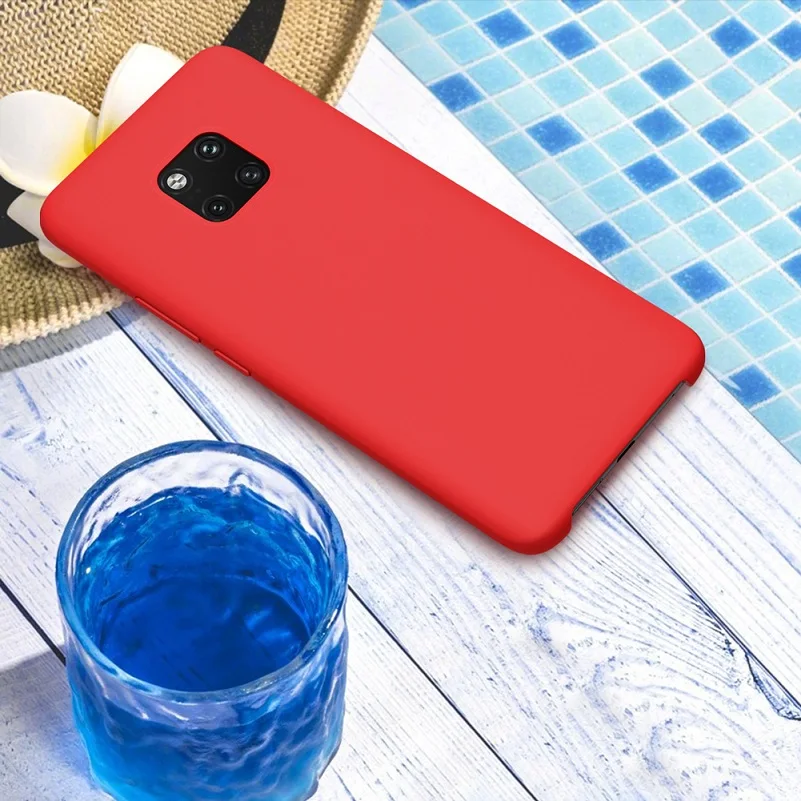 Чехол для huawei mate 20 pro чехол Nillkin Мягкий Гладкий силиконовый защитный телефона 6 39