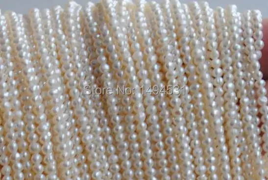 Бусины из ниток длиной 35 см 2 3 мм|beads loose|beads naturalpearl beads |