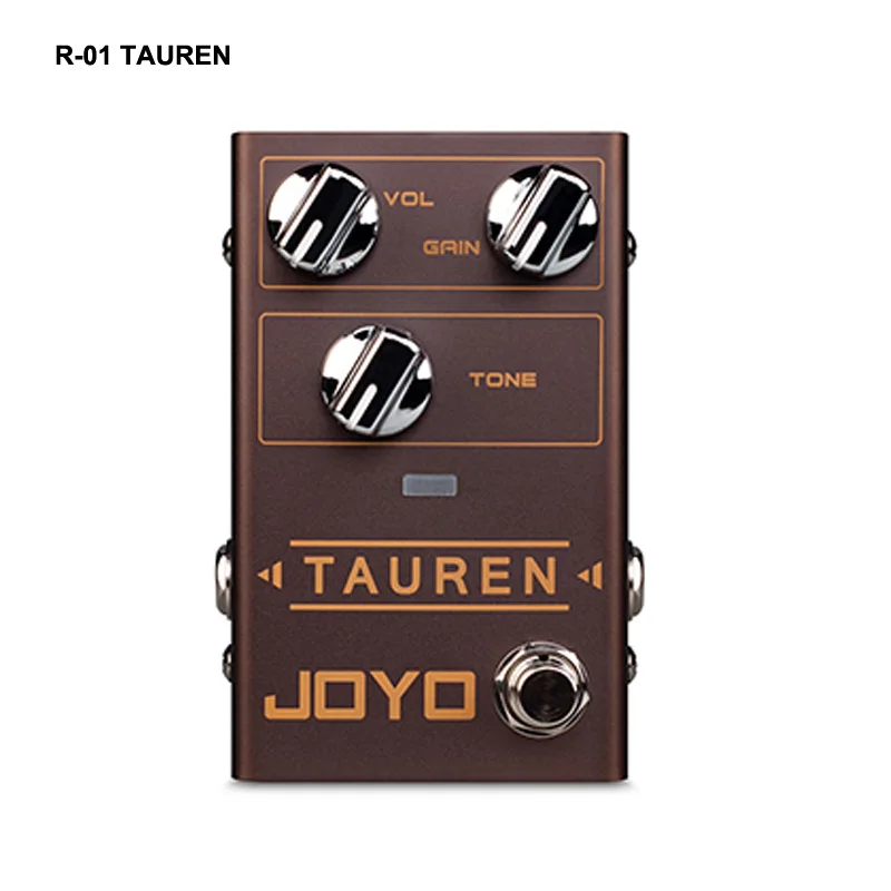 JOYO R-01 Таурен электрогитара педаль для звукового эффекта овердрайв Высокий