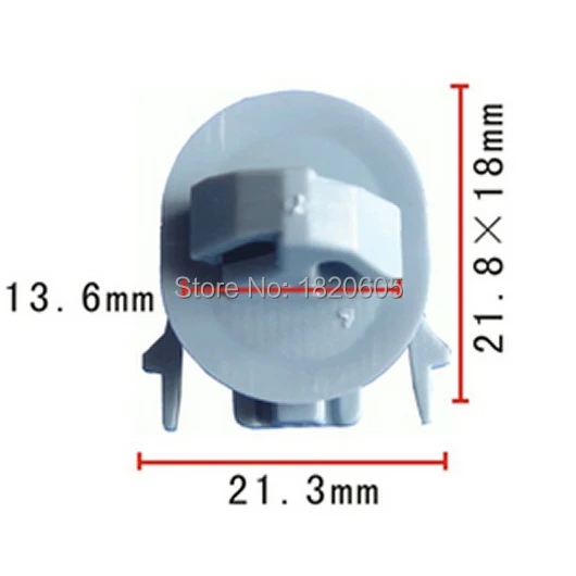 

100Pcs Rocker Panel Moulding Clip Nylon Retainer Fastener Clips Light Blue Fits For Nissan Murano 2003 ON A21085