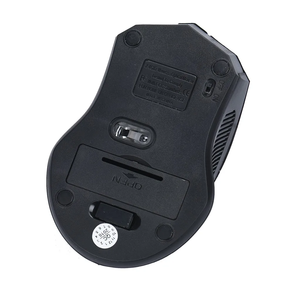 Лидер продаж беспроводная оптическая мышь 2 4 ГГц с usb приемником для ПК