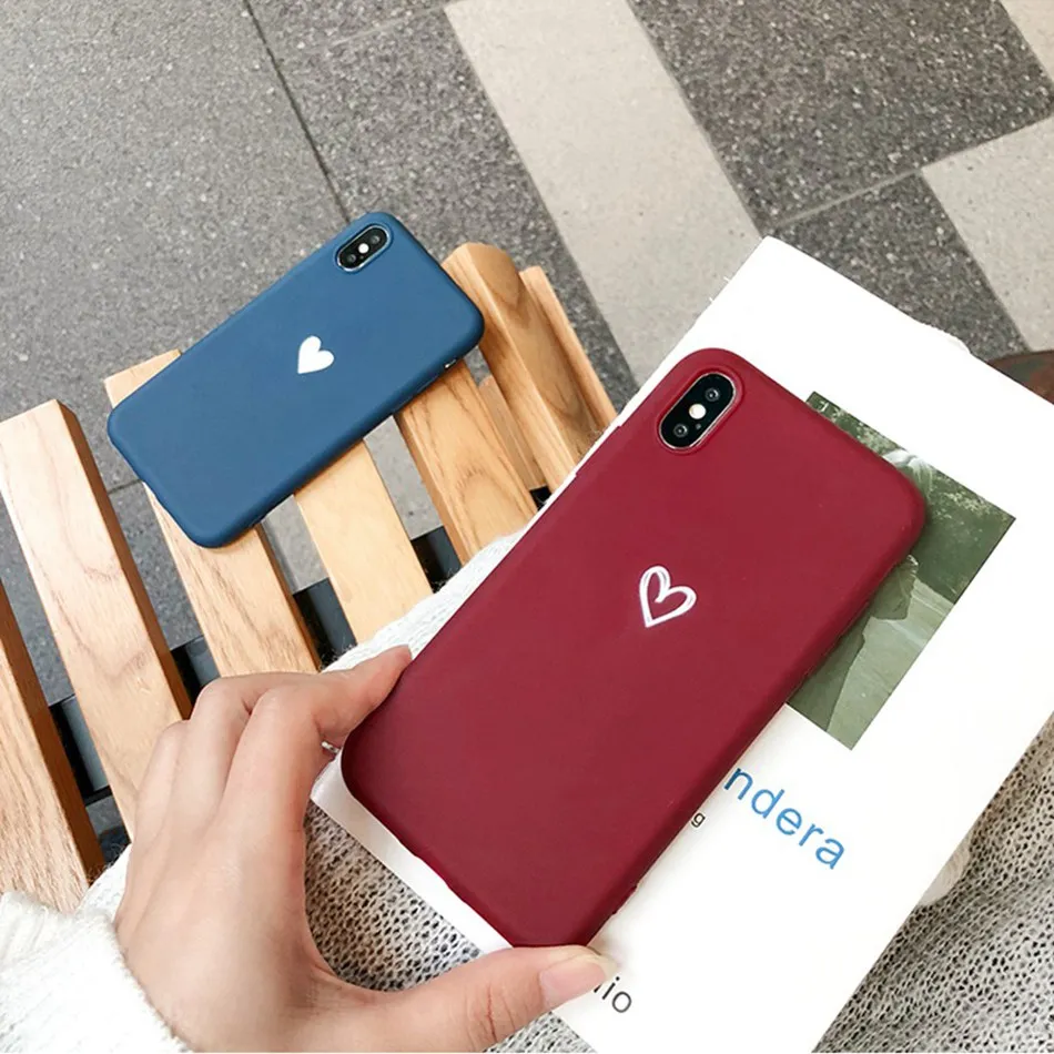 Love Heart Matte Soft TPU Silicone Shockproof Phone Case Cover For Meizu M3 M5 M5s M6 Note 9 Note9 A5 15 16 Plus Funda Coque |