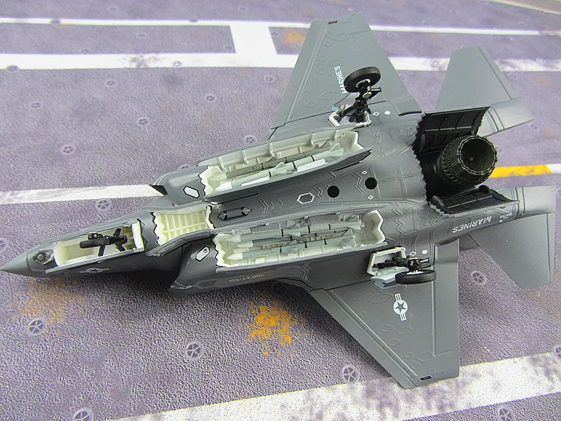 США ВВС F35 молниеносный самолет модель 1: 72 для F35A/F35B вертикального взлета и