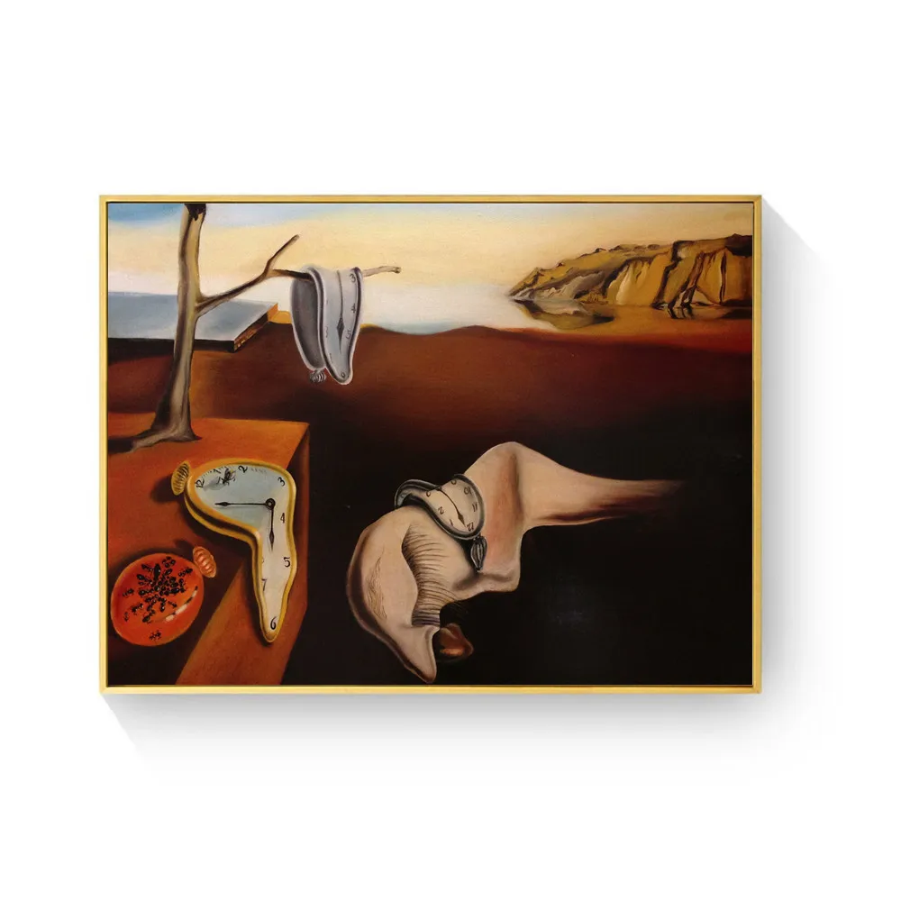 Salvador Dali классический холст Художественная печать живопись плакат Настенные картины для украшения дома Настенный декор подарки на год без рамки - Цвет: 1