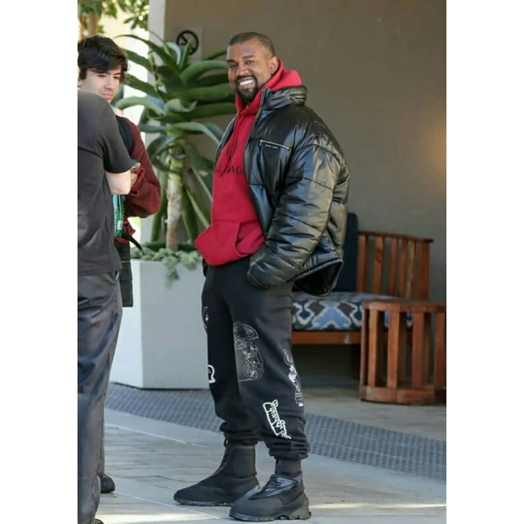 Kanye West, черные спортивные штаны с принтом, Мужские штаны в европейском и американском стиле, в стиле хип-хоп, джоггеры Urban, уличная одежда, свободные повседневные мужские брюки