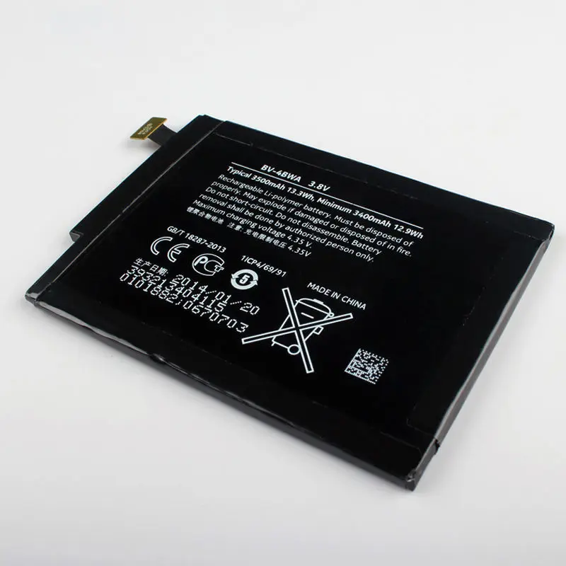 ISUN BV 4BWA Замена аккумулятора для Nokia Lumia 1320 встроенный BV4BWA мобильный телефон